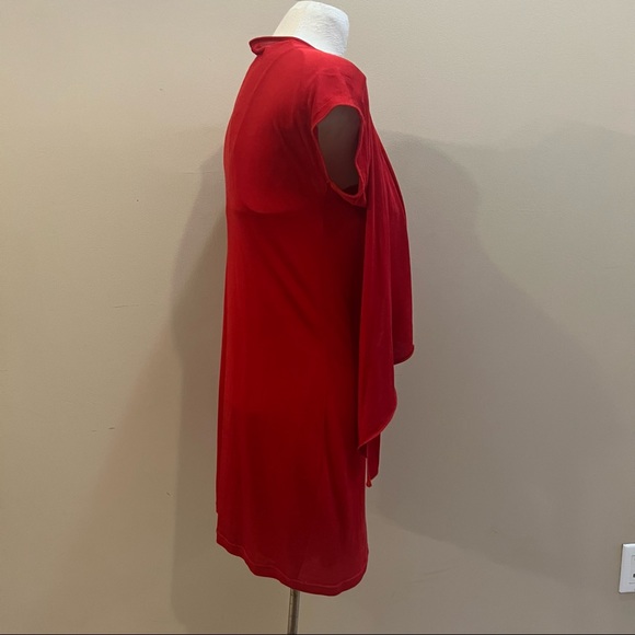 HUGO BOSS red layered dress - Picture 5 of 10